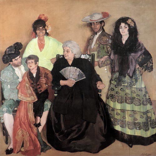 ignacio zuloaga . gallito and his family . hispanic society of america . new york . jose gomez ortega . jose gomez ortega joselito el gallo . josé gómez ortega "joselito" el gallo . joselito . joselito el gallo . gallito . gabriela ortega feria . flamenco dancer . fernando gomez garcia el gallo . fernando gómez garcía el gallo . fernando gómez ortega . fernando gomez ortega . gabriela gómez ortega . gabriela gomez ortega . trinidad gómez ortega . trinidad gomez ortega . dolores gómez ortega . dolores gomez ortega . lola gómez ortega . lola gomez ortega . bullfighter . angel rengell . luccia lignan .